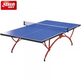 DHS/红双喜T3188乒乓球台乒乓球桌 室内家用折叠标准移动比赛