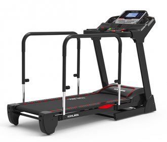 康乐佳K153D-C-3 电动跑步机商用可倒走老年人带护栏扶手健身器材